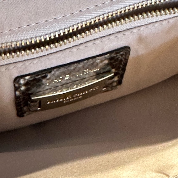 LK Bennett snakeskin look clutch - Picture 9 of 14